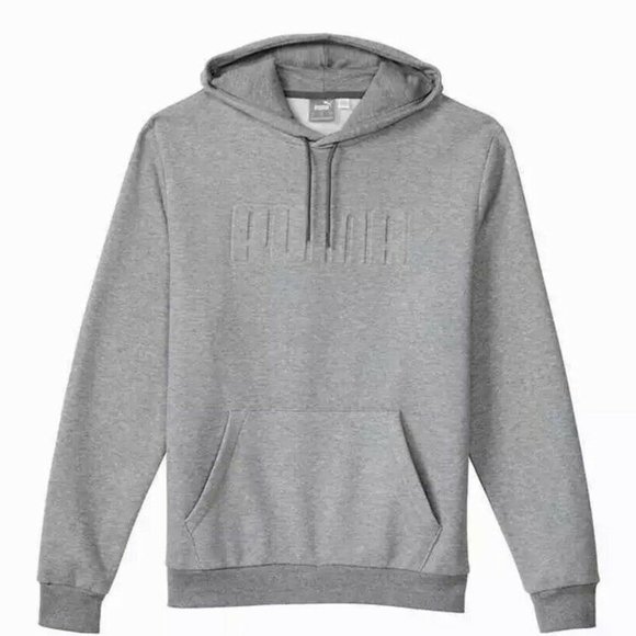 New!!! Puma Men's Embossed Pullover Fleece Hooded - Picture 9 of 12